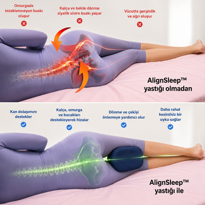 AlignSleep™ Ortopedik Diz Yastığı